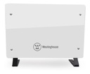Vitrocalefactor Westinghouse 2000w Estufa De Vidrio Templado Color Blanco