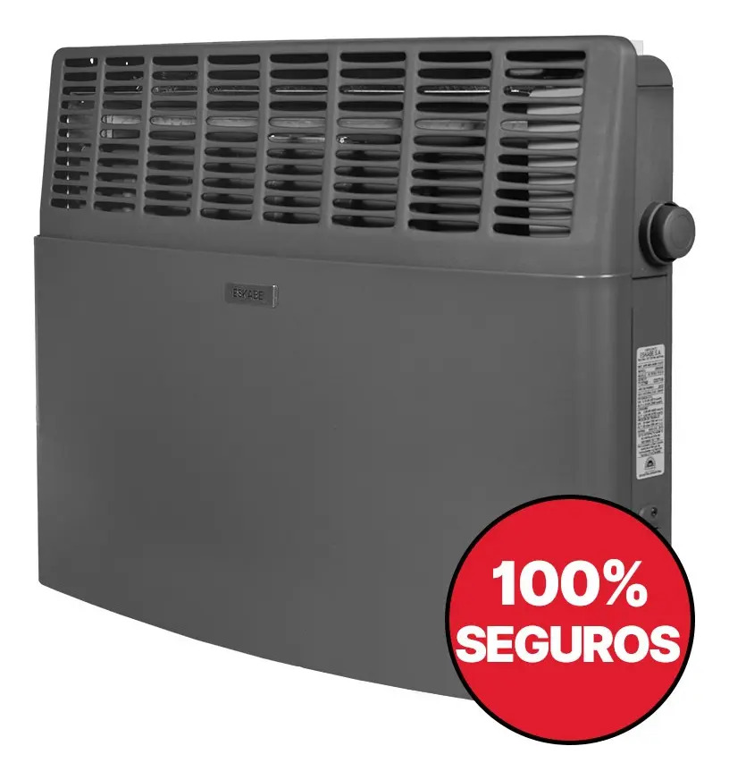 Calefactor Eskabe M3 Tb5 P 4800 Calorias A Gas T/balanceado Gris Oscuro