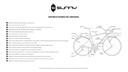 Mountain Bike Sunny Mts 290 Sm 21v Frenos De Disco Mecánico Negro Sm