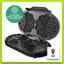 Peabody Pw-wm187xl Doble 2 Wafles 1200w Antiadherente Negro