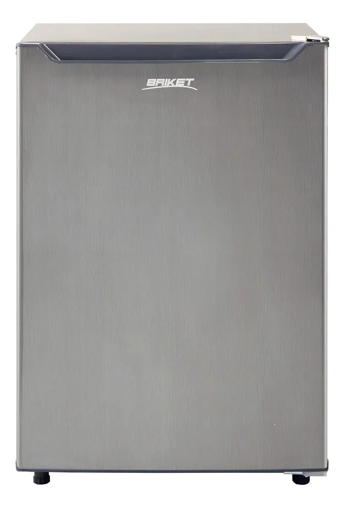 Heladera Bajo Mesada Briket Acero Inox 125l Deshielo Manual