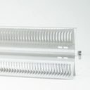 Calefactor Eléctrico Peabody Vitro Convector 1000w Azul Galaxia Azul