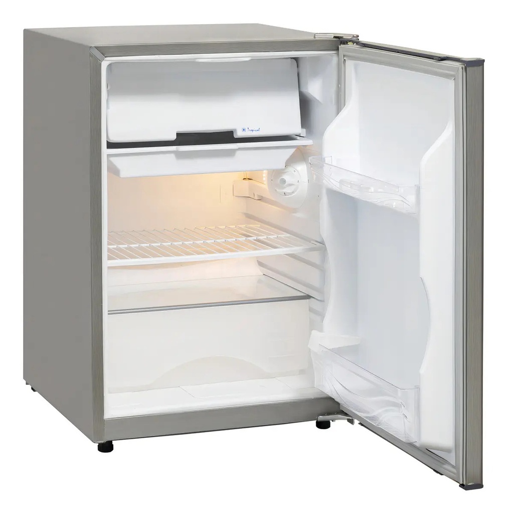 Heladera Bajo Mesada Briket Acero Inox 125l Deshielo Manual