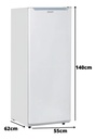 Heladera Briket Bk1f1211 Blanca Deshielo Manual 290l Clase A Color Blanco