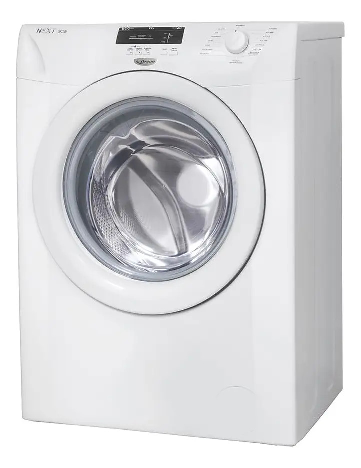 Lavarropas Carga Frontal 6 Kg Blanco Drean Next 6.06 Eco