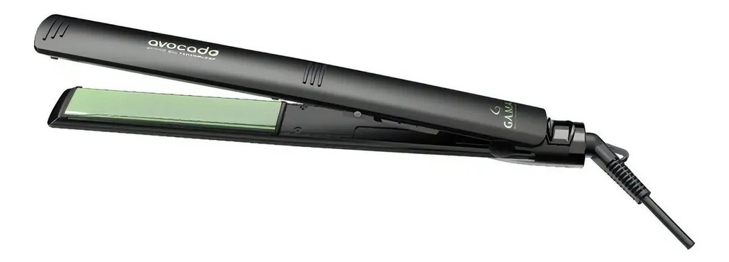 Secador Y Planchita De Pelo Gama Italy Avocado Professional Negro