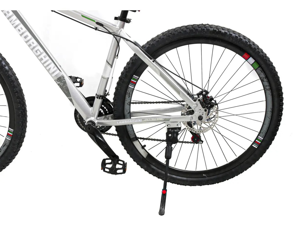 Bicicleta Mountain Bike Lamborghini 217138 R29 Tamaño Del Cuadro M Color Gris