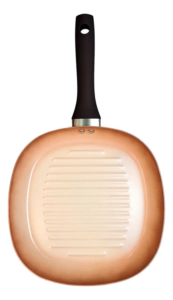 Bifera Ceramica 26 Cm Antiadherente Ceramico Hudson Cobre