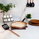 Bifera Ceramica 26 Cm Antiadherente Ceramico Hudson Cobre
