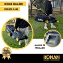 Cortadora Césped Konan 1600w 1hp Con Bolsa Recolectora 38 Cm Negro