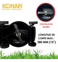 Cortadora Césped Konan 1600w 1hp Con Bolsa Recolectora 38 Cm Negro