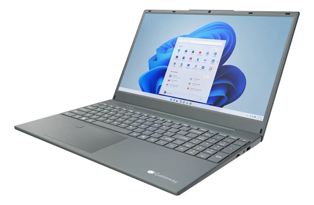 Notebook Kanji 15.6 Intel Celeron N4020 128gb Emmc 4gb Ram Color Negro