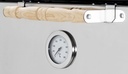 Horno Pizzero 6 Moldes Gauchito Acero Inox Sol Real
