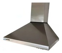 Campana Conica De Cocina Con Salida 3vel Vitta 60 Cm Acero Plateado
