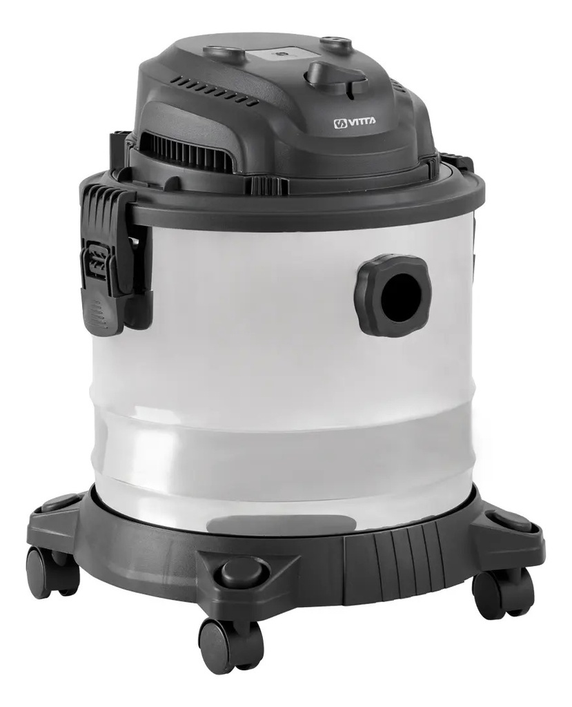 Aspiradora De Tacho Vitta 3 En 1 Liquido Y Polvo 20l 1300w - Plateado