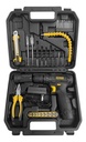 Taladro Atornillador Con Percutor 12v Konan 10mm 2 Baterias Negro