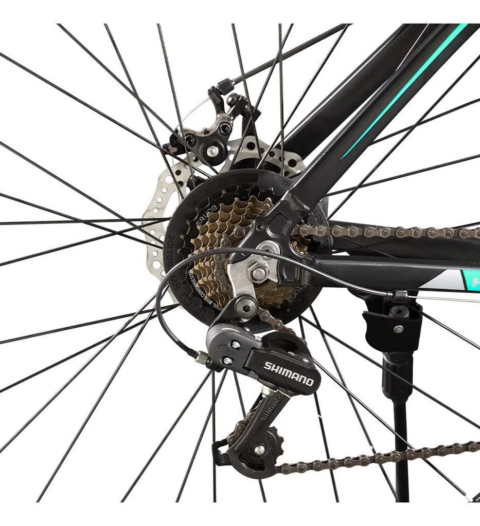 Bicicleta R29 Head Hd-mtb29-bl Mountain Bike Azul Tamaño Del Cuadro M