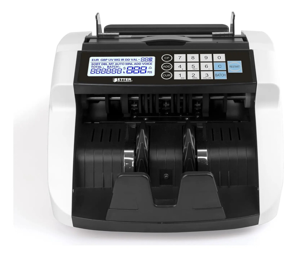 Contadora De Billetes Con Detector Falsos Nad-01
