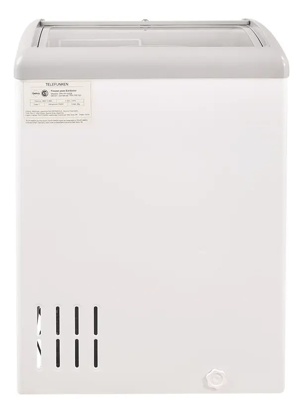 Freezer De Pozo Exhibidor Telefunken 150l Tfk-fpe150 Blanco