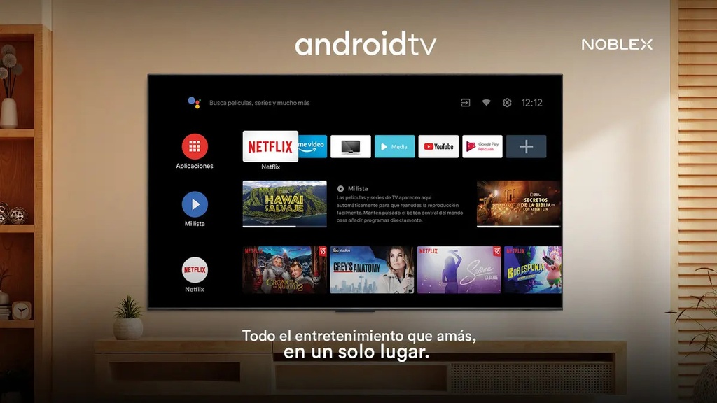 Smart Tv Noblex Db58x7550 Led Android Tv 4k 58 Pulgadas