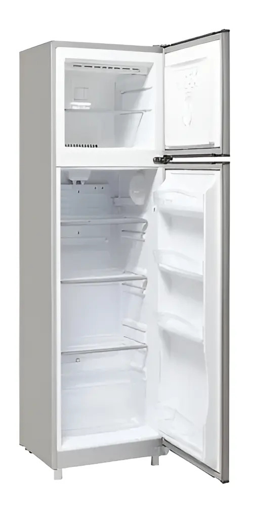 Heladera Briket 242l Con Freezer Superior Y Frío Directo Gris