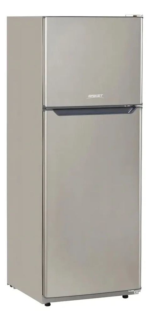 Heladera Briket 242l Con Freezer Superior Y Frío Directo Gris