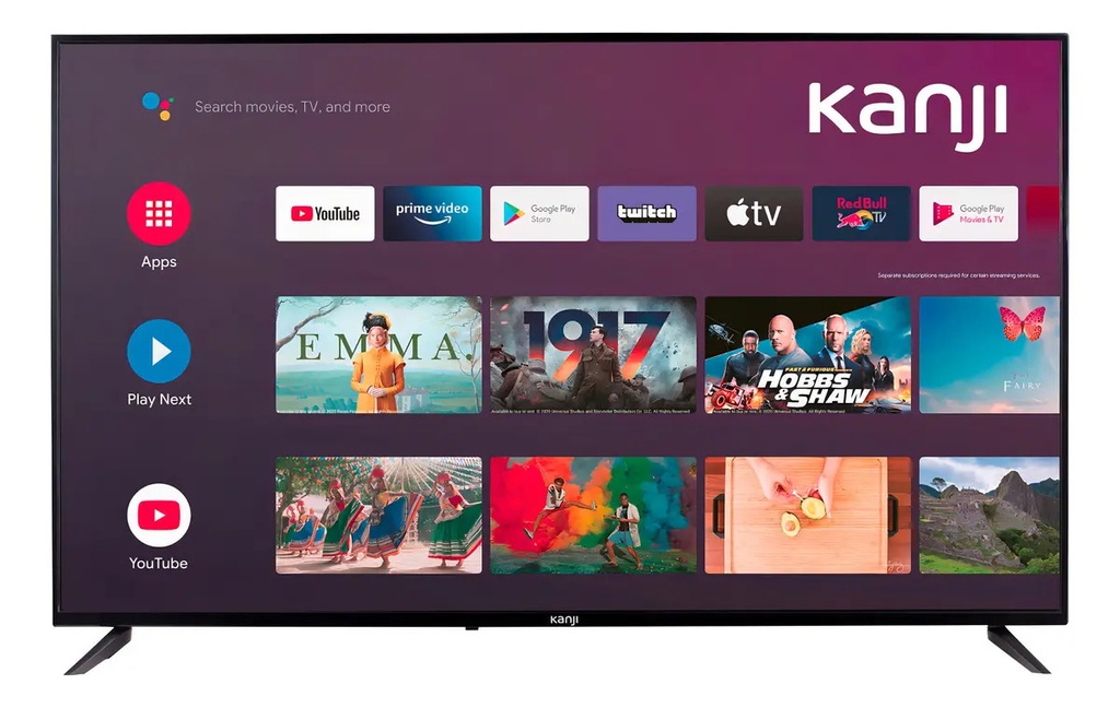 Smart Tv Kanji Led 75 Pulgadas 4k Uhd Android Wifi Kj-75st005-2