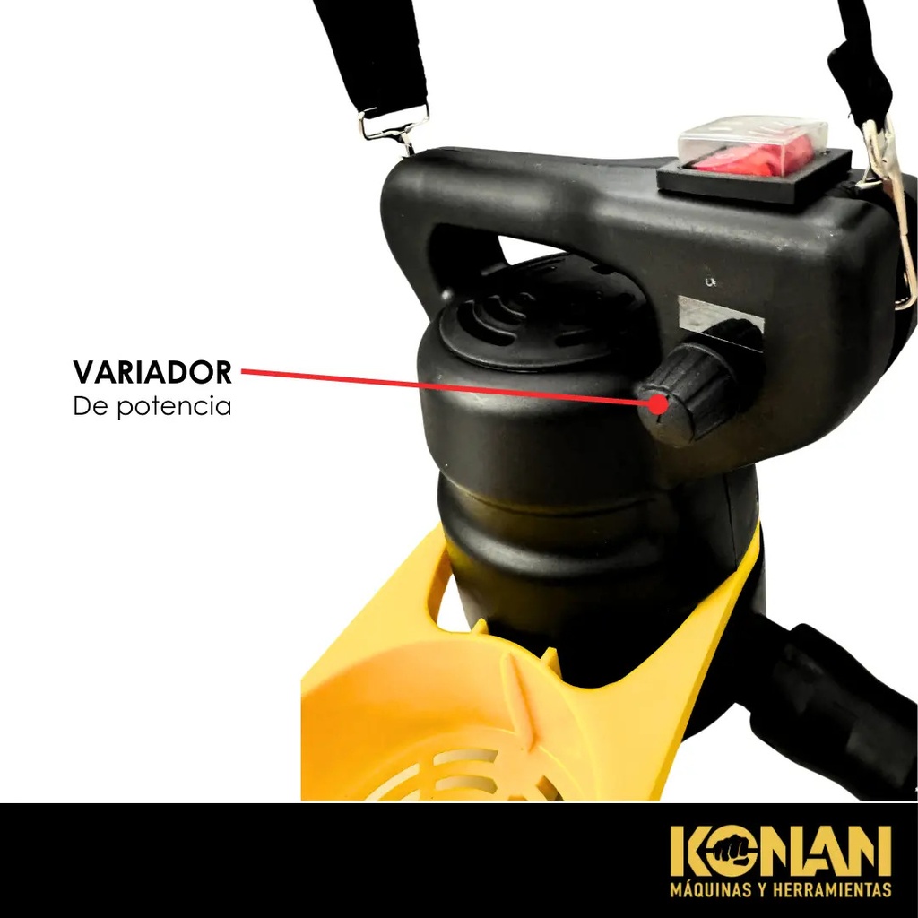 Máquina De Pintar Konan 800w Hvlp Turbina Directa Doble Tacho