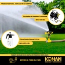 Regador Por Micro Pulverizado Estaca Konan 360° Jardin Riego