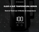 Pava Eléctrica Digital Control Temperatura 1.8l Tactil Westinghouse Wh-pe15006m Color Negro