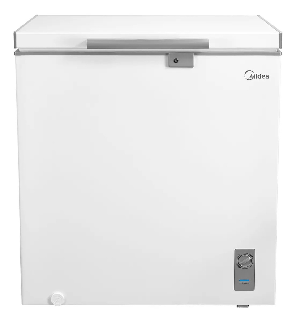 Freezer Horizontal Midea Inverter 194l Color Blanco