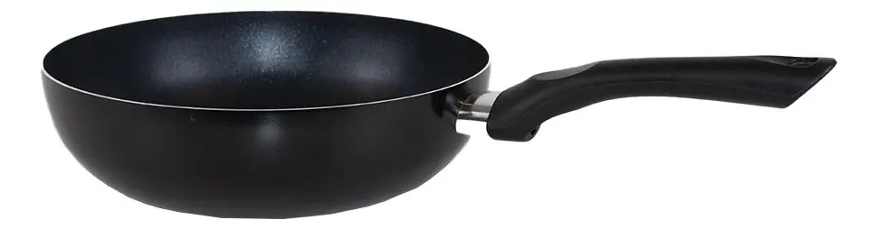 Bateria De Cocina 9 Piezas Vitta Set Ollas Sarten Wok Teflon - Negro