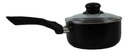 Bateria De Cocina 9 Piezas Vitta Set Ollas Sarten Wok Teflon - Negro