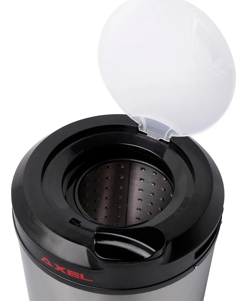 Secarropas Centrífugo Axel 6.5kg Acero Inoxidable Ax-4002 Plateado