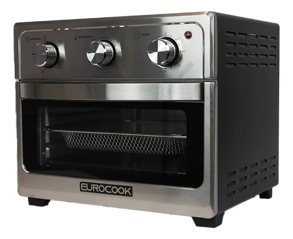 Horno Freidor Eurocook Ec-fo16 16l Inoxidable 1500w - 220v Plateado