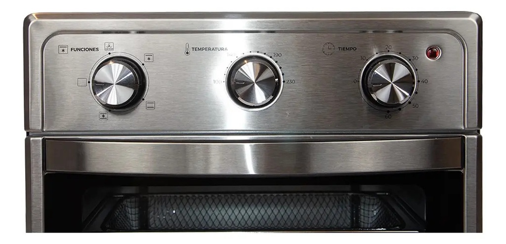 Horno Freidor Eurocook Ec-fo16 16l Inoxidable 1500w - 220v Plateado