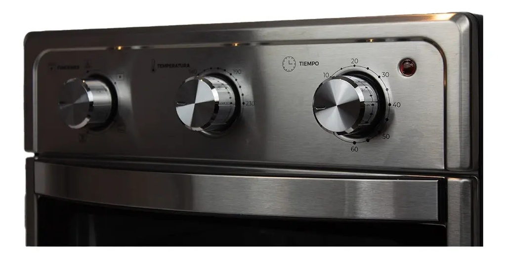 Horno Freidor Eurocook Ec-fo16 16l Inoxidable 1500w - 220v Plateado
