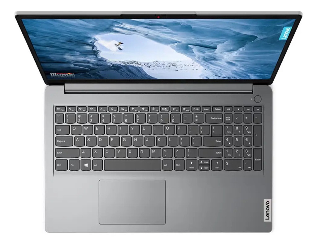 Notebook Lenovo Ideapad 1 15iau7 Pantalla Táctil Fhd De 15,6 Pulgadas Core I3-1215u 8 Gb De Ram Ssd De 256 Gb Gris Nube