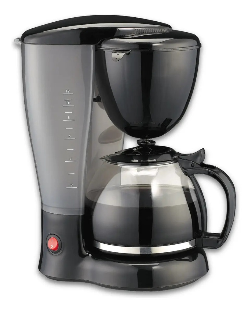 Cafetera De Filtro Kanji Kjh-cmf0800s02 Semi Automática - Negro