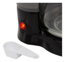 Cafetera De Filtro Kanji Kjh-cmf0800s02 Semi Automática - Negro