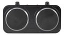 Anafe Eléctrico Kanji 2 Hornallas Negro 2200w Kjh-hp2200bdd