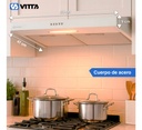 Extractor Purificador De Cocina 2 En 1 60cm Vitta Blanco