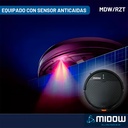 Aspiradora Robot Midow Wifi Smart Trapeador 3 Modos Limpieza Negro