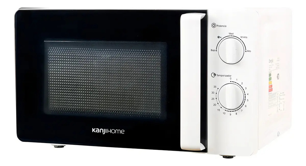 Microondas Kanji 23 Litros 1200 Watts Análogo Kjh-mw2xlx002