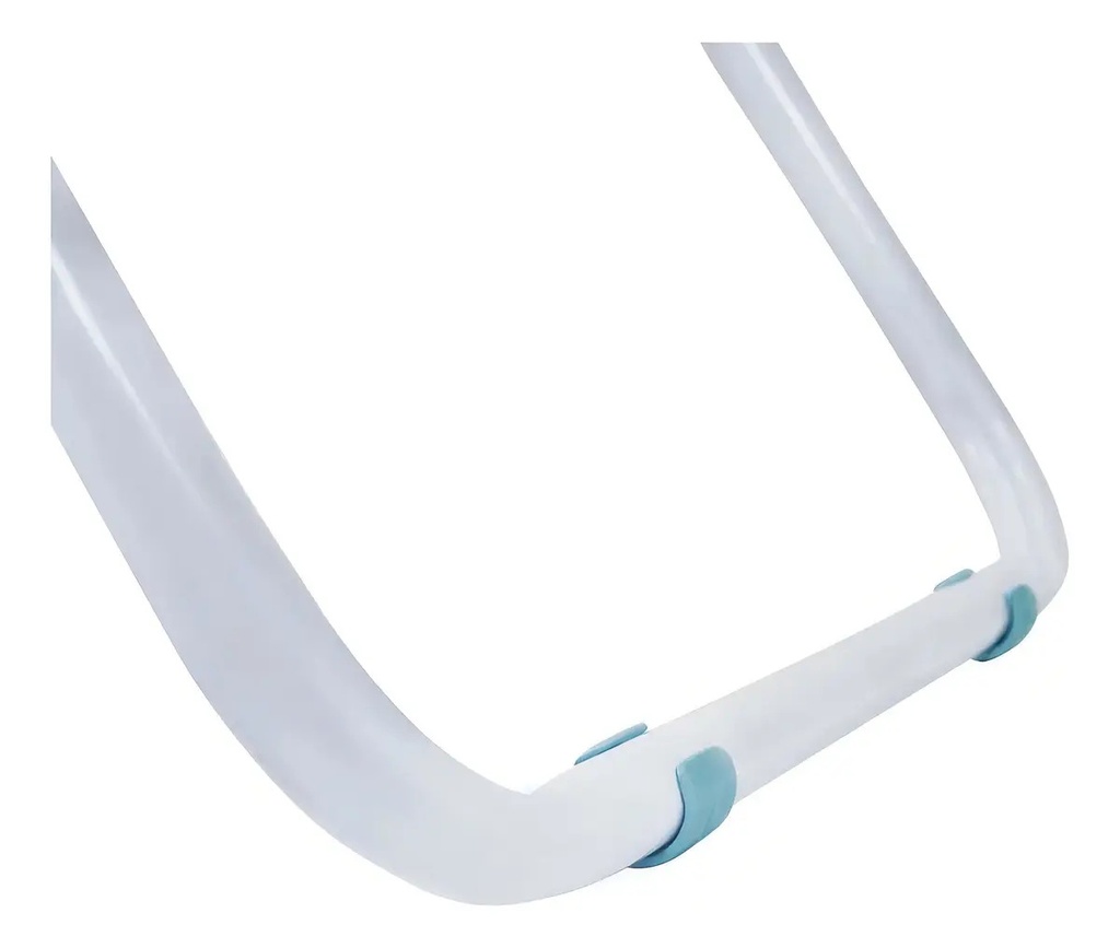 Tender Para Ropa Mor 6104 Plegable Acero Color Blanco
