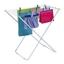 Tender Para Ropa Mor 6104 Plegable Acero Color Blanco