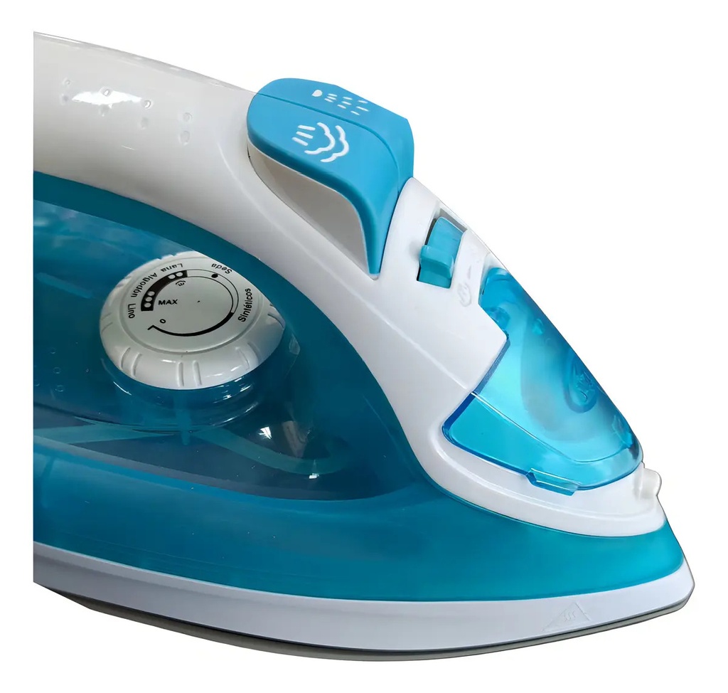 Plancha A Vapor Kanji Kjh-pl1602 1600w Lh Color Blanco