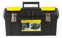Caja De Herramientas Stanley 1-92-066 De Plástico 26cm X 48.9cm X 24.8cm Negra Y Amarilla Negro/amarillo