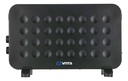 Convector Calefactor Eléctrico Vitta 2000w Termostato 3 Vel Negro