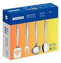 Set 4 Utensilios Cocina Tramontina Extrata Acero Inoxidable